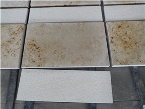 Beige Lyme Stone Slabs Tiles Elegant Limestone