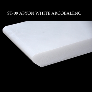 Afyon White Marble / Stair