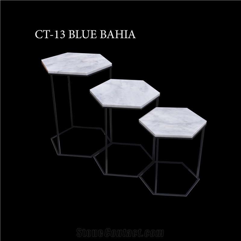 Blue Bahia & Blue Moon Coffee Table