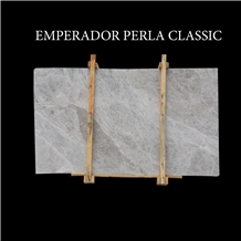 Grey Emperador Marble Slabs, Turkish Grey Marble
