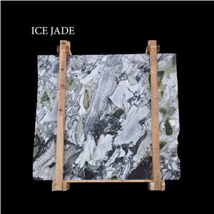 Ice Jade, Green, Grey And White Marble