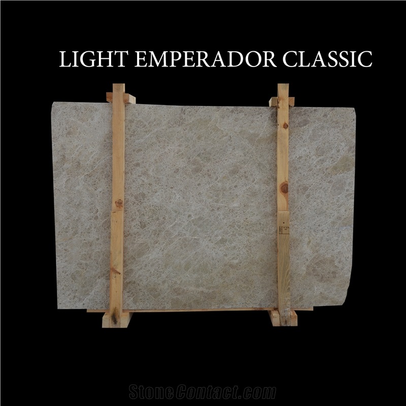 Light Emperador Classic Turkish Beige Slabs