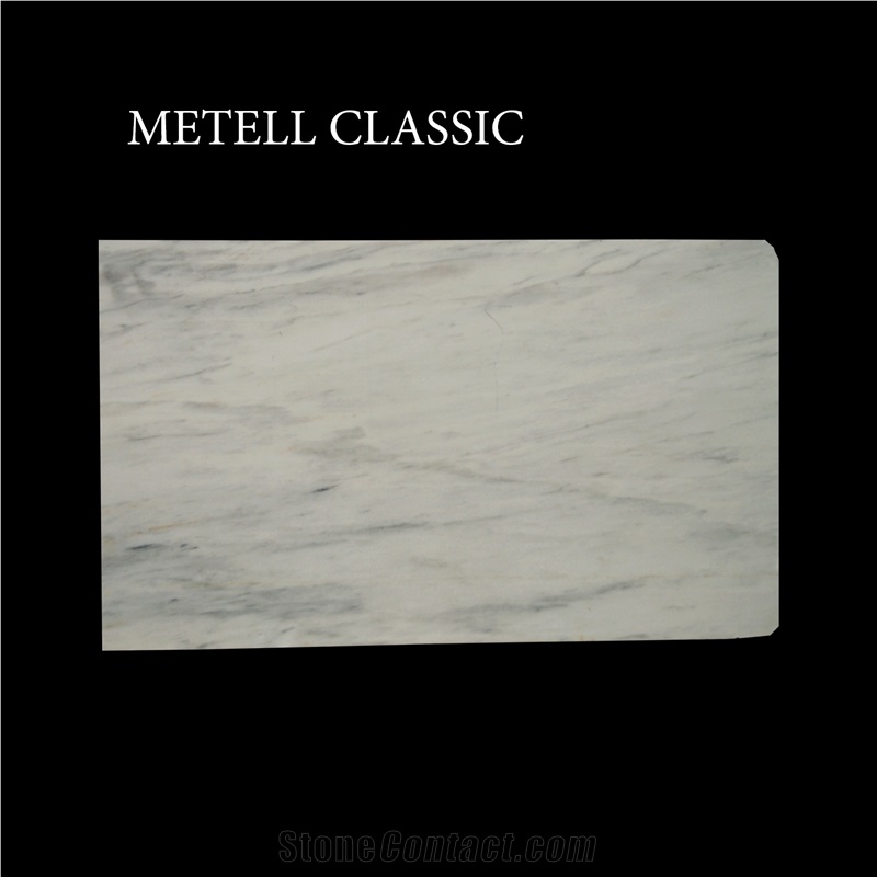 Metell Classic Marble Slabs, Mugla White Marble Slabs