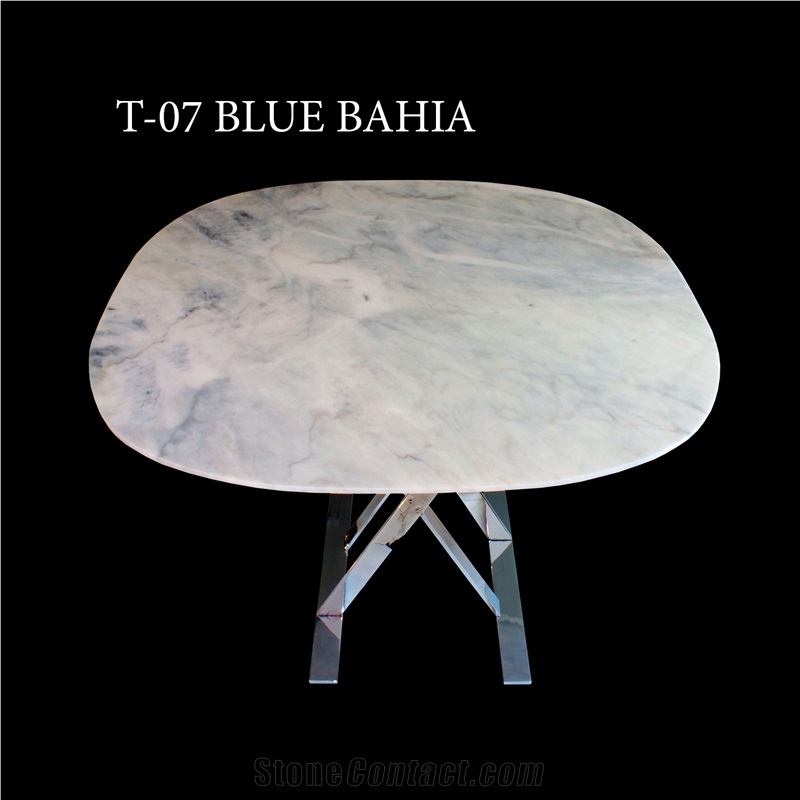 Blue Stone Marble New Design Table Top