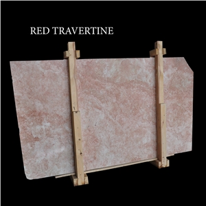 Red Travertine & Pink Travertine