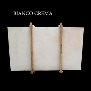 White, Bianco Crema Limestone Slabs