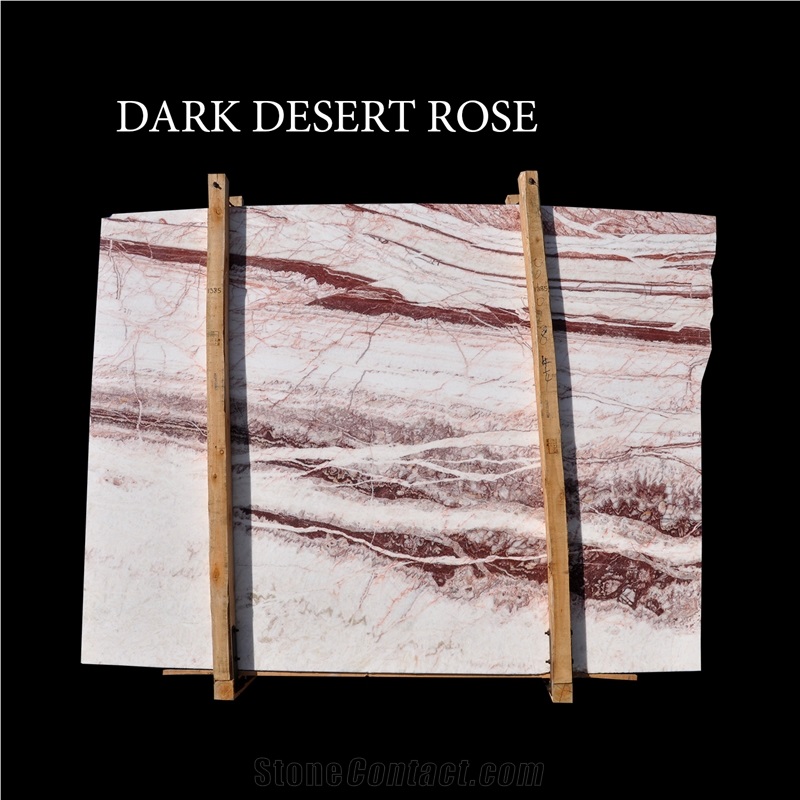 White Onyx, Dark Desert Rose Onyx Slabs