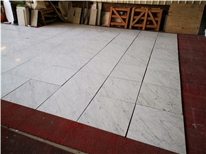 Italy Carrara White Marble Tiles for Walling&Floor