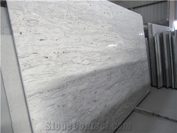 River White Granite for Countertop, Ambrosia White