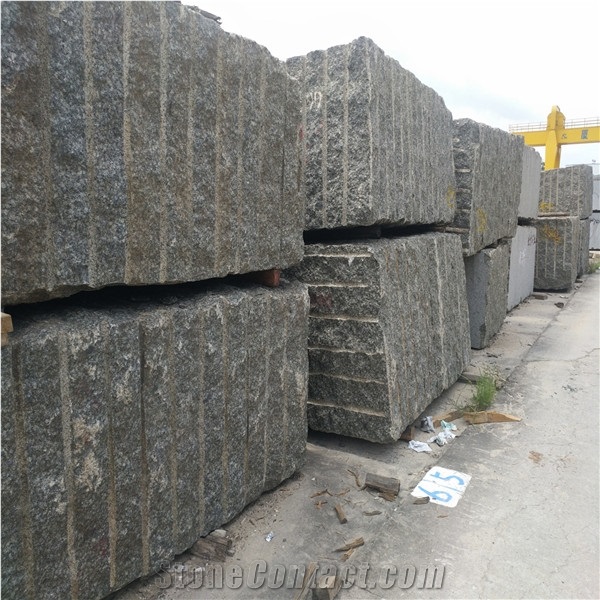 South Africa Verde Fontaine Green Granite Slabs
