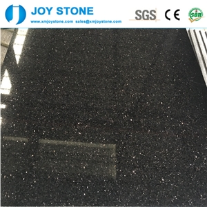 Good Quality Black Galaxy Granite Polished Tiles