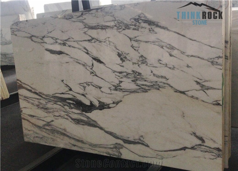 Arabescato Carrara Marble Slabs for Wall Covering