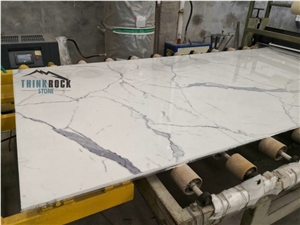 Artificial Calacatta Marble Slabs and Vanity Tops