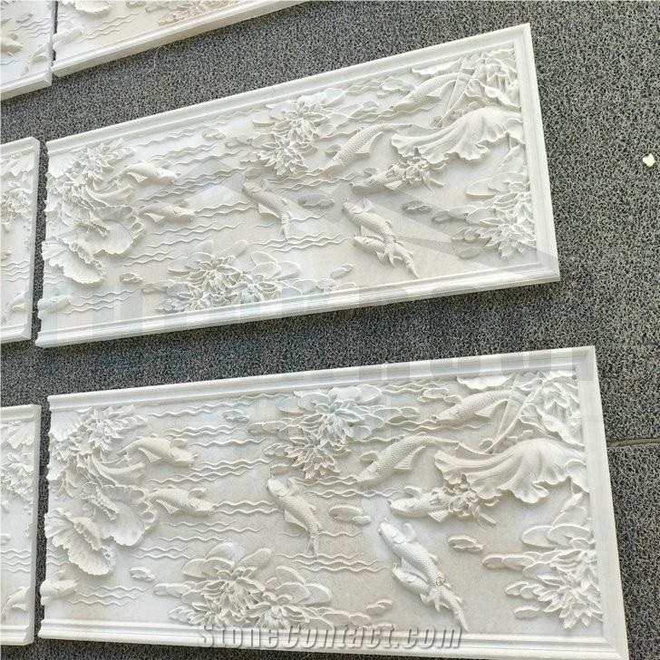 Moca Cream Cnc Engraving Panels Wall Decoration
