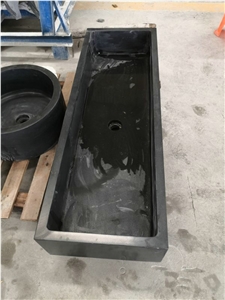 Shanxi Absolute Black Granite Rectangle Wash Sinks