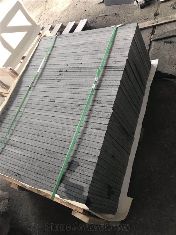 China Gray Basalt Tiles for Flooring and Wall Clad