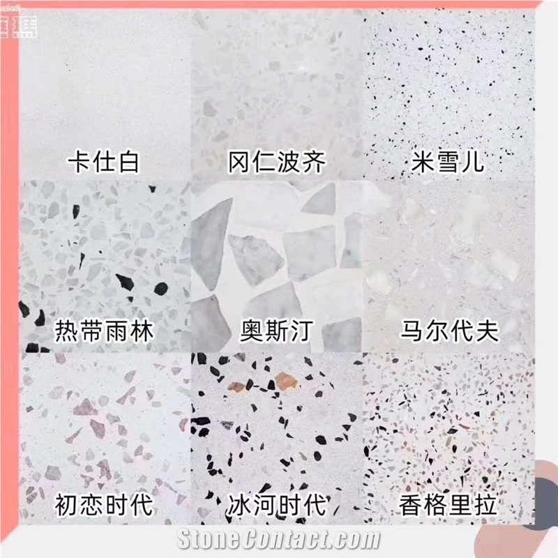 Terrazzo Tiles Slabs For Flooring And Wall