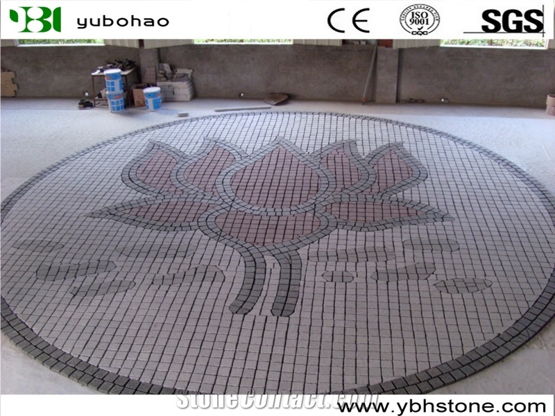 Chinese Granite Flamed Cube Stone Of Outside Paver
