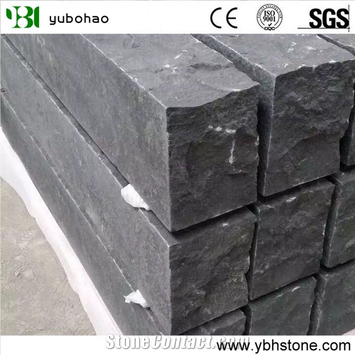 G684/Split Black Basalt Kerbstone for Landscaping