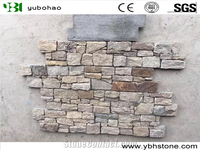 Natural Loose Ledge Stone for Wall Covering