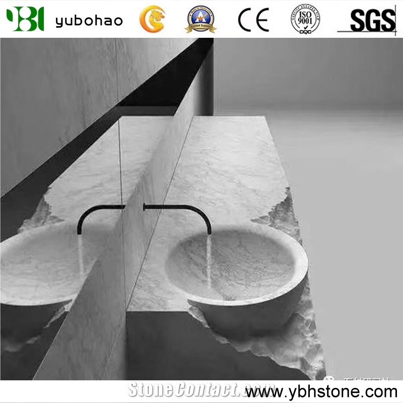 Shanxi Black/Polished Natural Stone Bathroom Sinks
