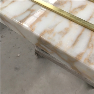 Calacatta Gold Marble Rectangle Countertops