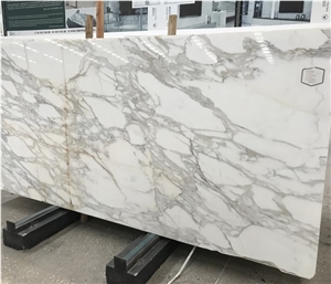Cheaper Natural Calacatta White White Marble