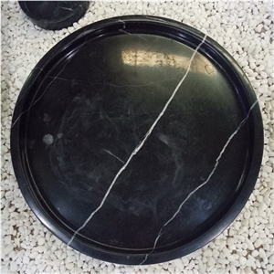 China Black Marble Decorative Tray