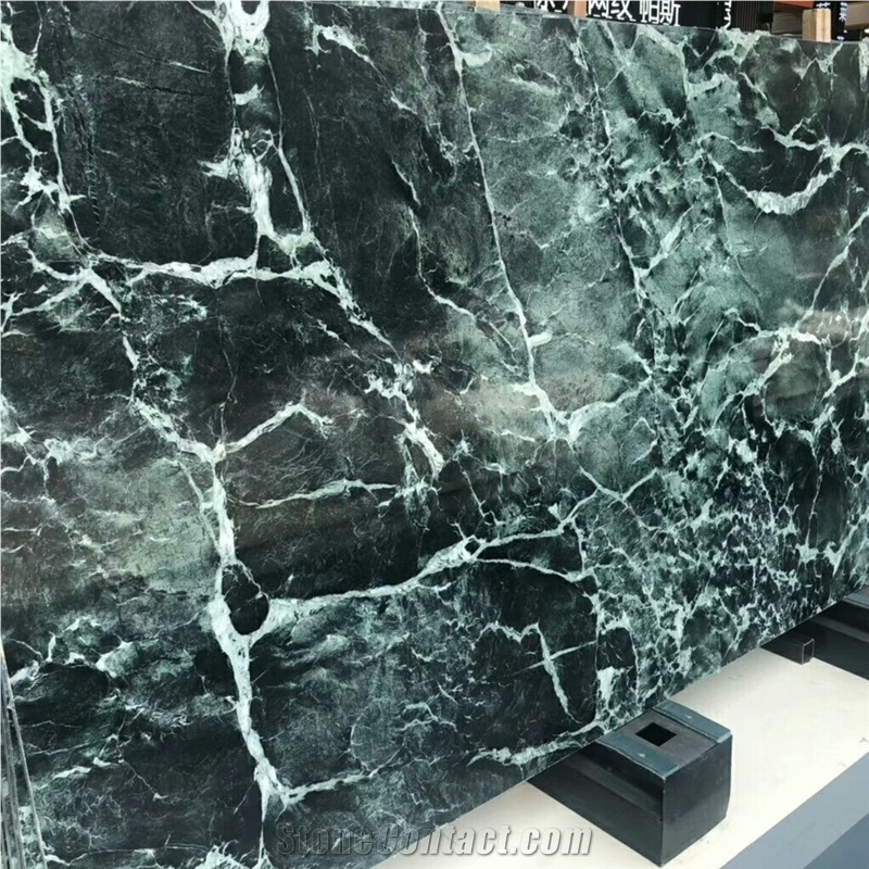 China Supplier Natural Stone Green Marble Slab