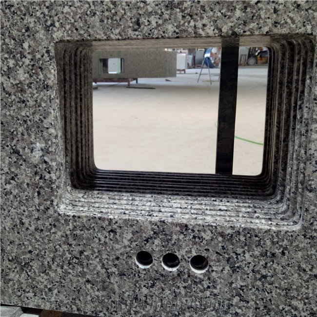 China Swan Grey Granite Countertop Prefab Price