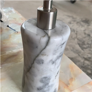 Hotel Bathroom Craft Liquid Soap Marble Bottle