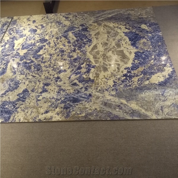 Natural Sodalite Blue Bolivia Granite for Wall