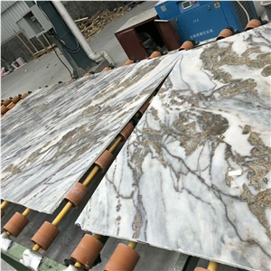 New Product Italy Blue Marble Stone Slab