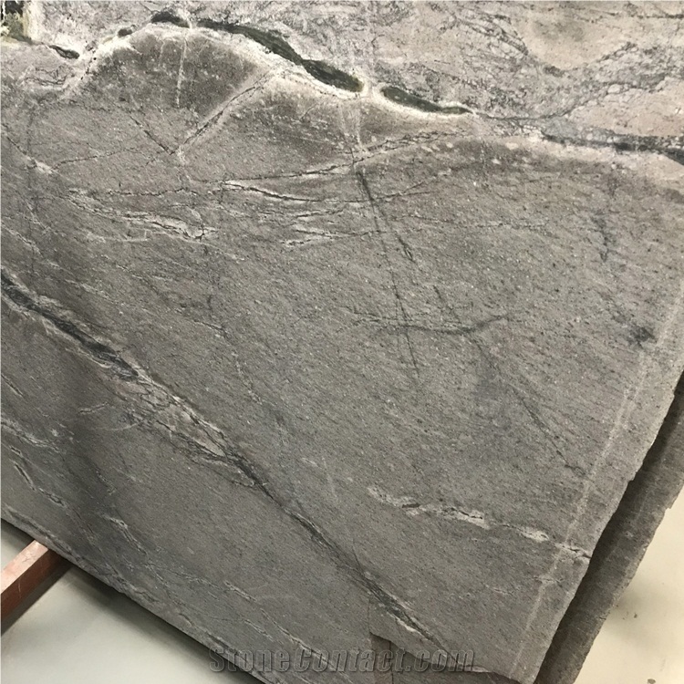 Silver Galaxy Gray Granite Slabs