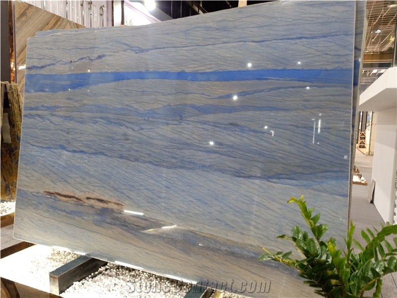 Blue Quartzite Stone Azul Macuabas Slabs&Tiles