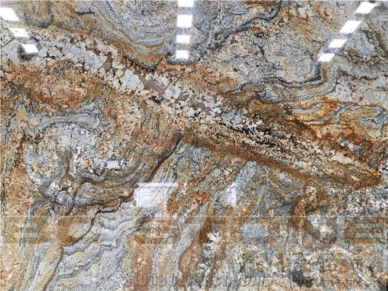African Canyon Granite Slabs, 2cm, 3cm