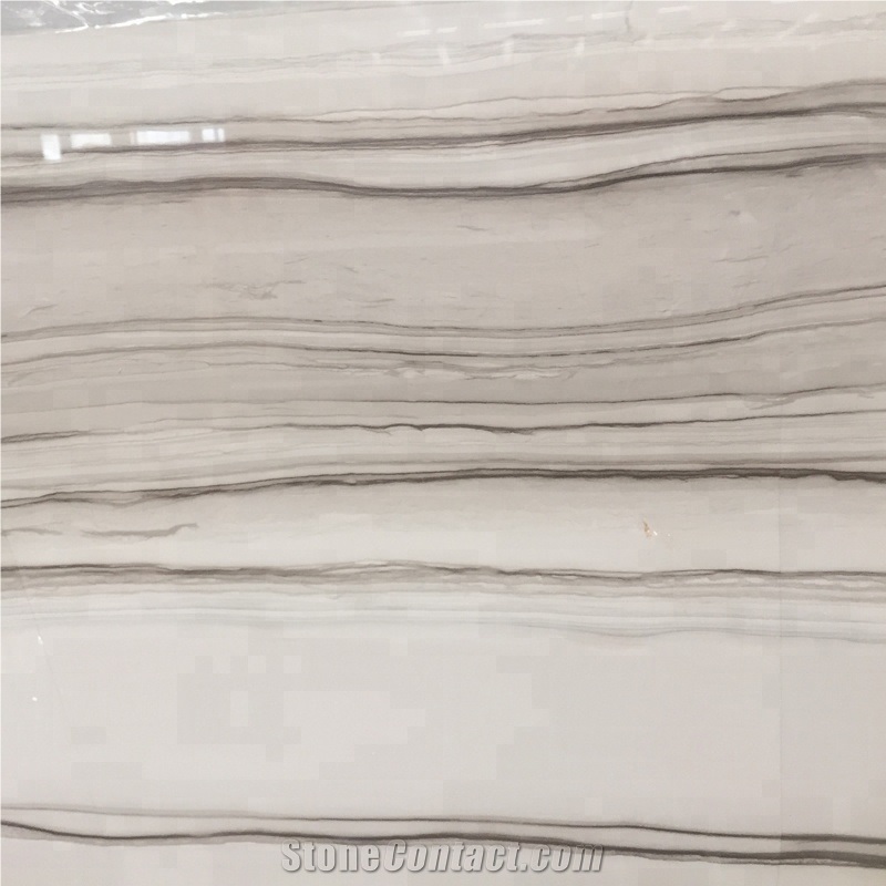 Athens Grey Wooden Marble Slab Elegant Grey