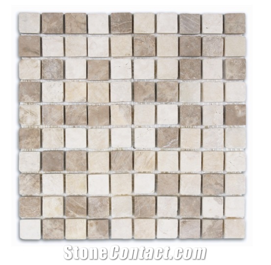 Limestone Mosaic for Floor Wall Bathroom Tile