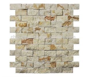 Limestone Mosaic for Floor Wall Bathroom Tile
