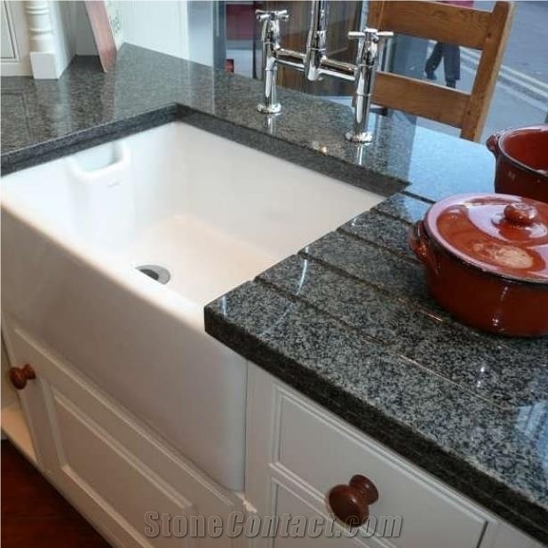 Nero Impala Granite Kitchen Countertop