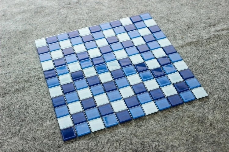 Wholesale Decorative Square Glass Mosaic Pattern