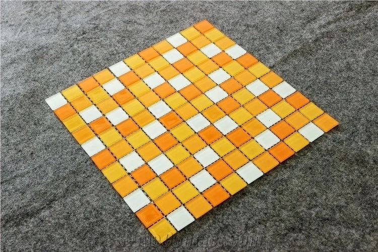 Wholesale Decorative Square Glass Mosaic Pattern