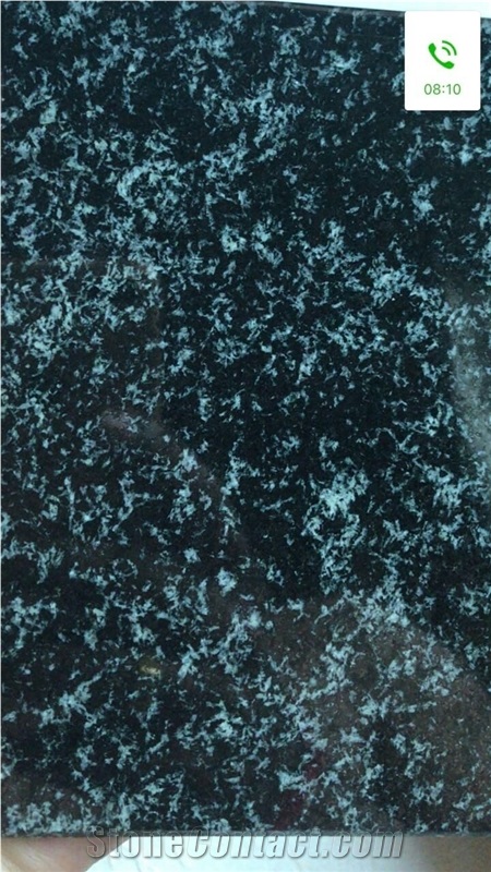 M10 Green Flowers on Deep Black Background