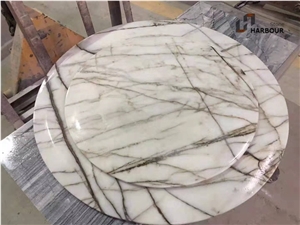 Cedar White Marble Slab, New White Marble Material