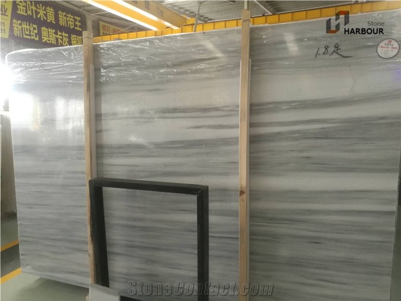 Chinese Victoria Grey Marble, Silver Gray Snow Ash