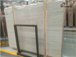Eurasian White Wood Marble Floor&Wall&Tiles&Slabs