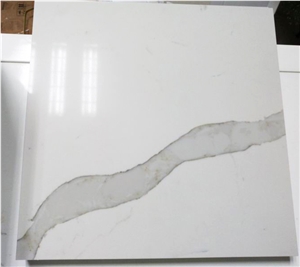 Calacatta White Recycled Glass Commerial Work Top