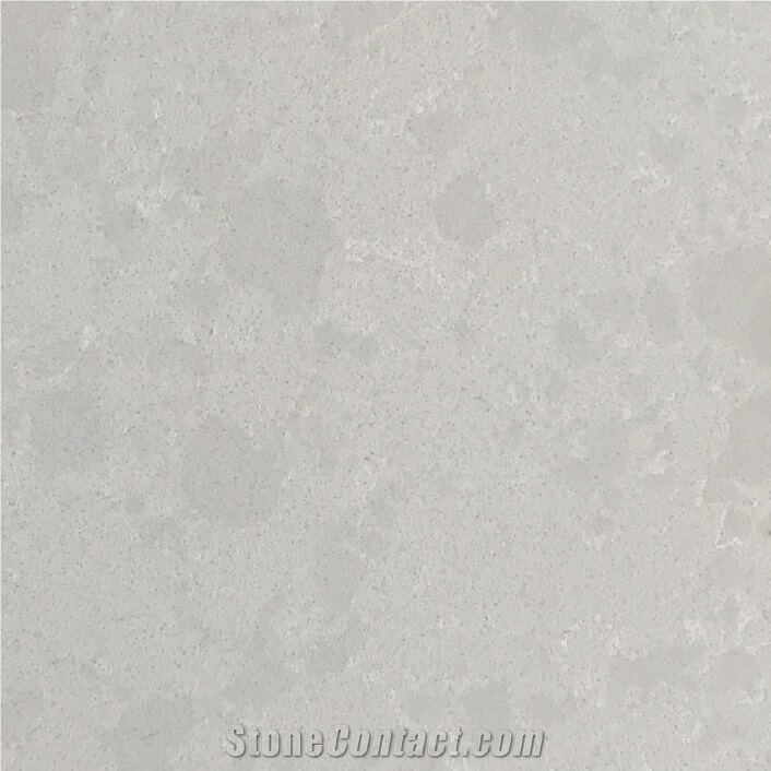 Wp-6102 White Artificial Quartz Bathroom Slab