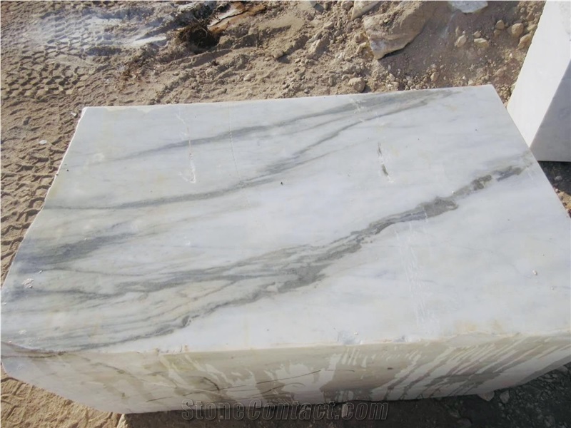 Aus White Marble Block, Namibia White Marble