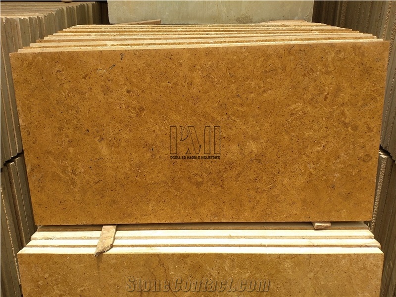 Indus Gold Marble Tiles and Slabs from Pakistan